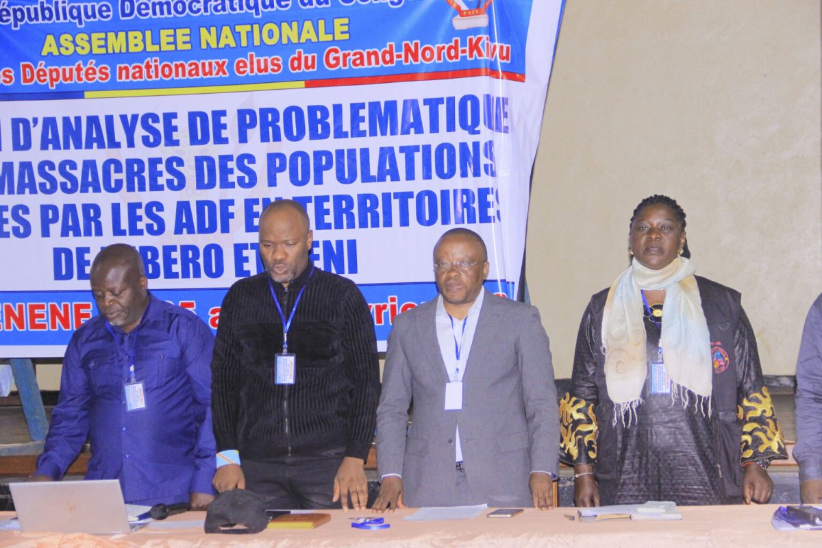 Ouverture du forum d'analyse sur la paix et la sécurité à Musienene par les élus nationaux du Grand Nord-Kivu face aux massacres de civils