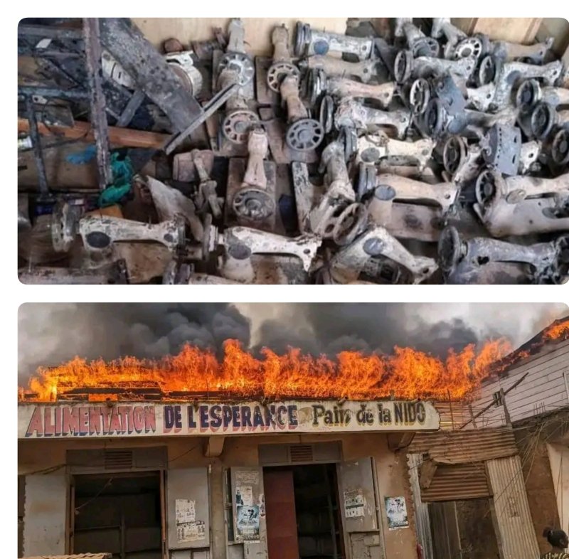 INCENDIE VIOLENT À BUTEMBO