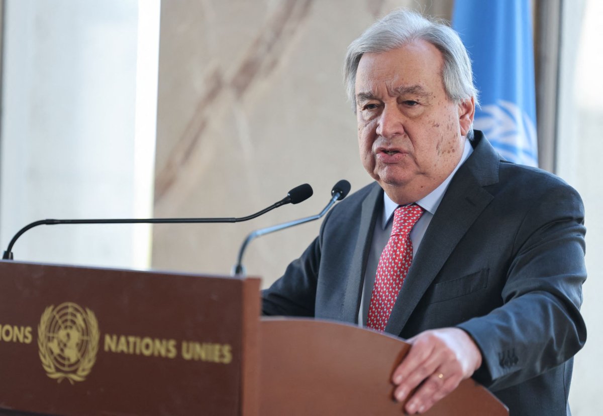 En visite de solidarité, le secrétaire général de l'ONU, António Guterres, est arrivé ce vendredi au Liban.