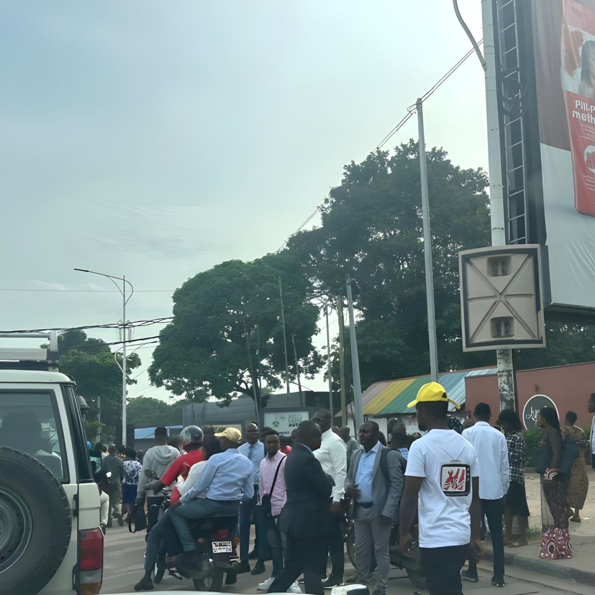 Circulation routière difficile aux premières heures de la journée ce lundi à Kinshasa