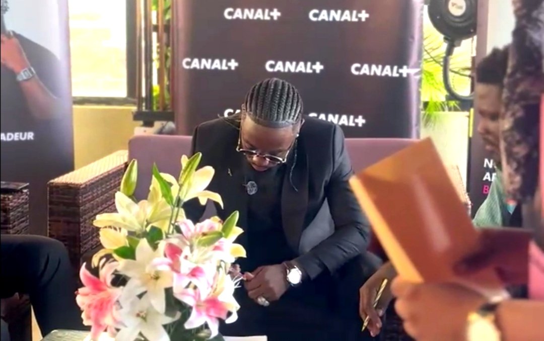 Nouveau partenariat : Bargoss Irbajo prête son image à la filiale  CANAL+  Region Est RDC